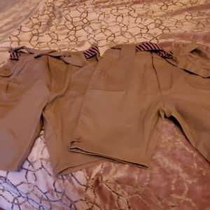 Size 8 girls US Polo Assn. Uniform shorts